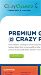 Mobile Screenshot of crazycleanerz.com